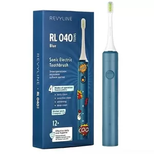 Электрическая зубная щетка Revyline RL 040 Teens,  голубая,  недорого