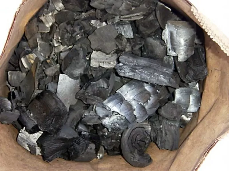 Продам высококачественный древесный уголь (берёза) для гриля и мангала 3