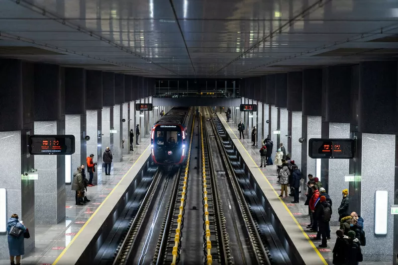Московский метрополитен: Большая кольцевая линия стала самой протяженн
