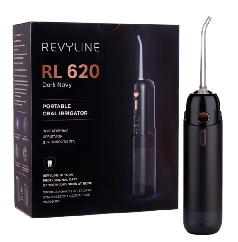 Дорожный ирригатор Revyline RL620,  черный корпус